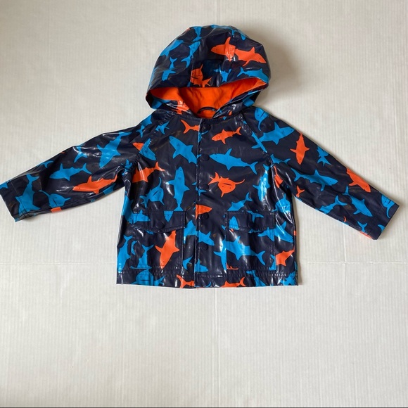 George kids blue orange shark raincoat
- 2T - Picture 12 of 15